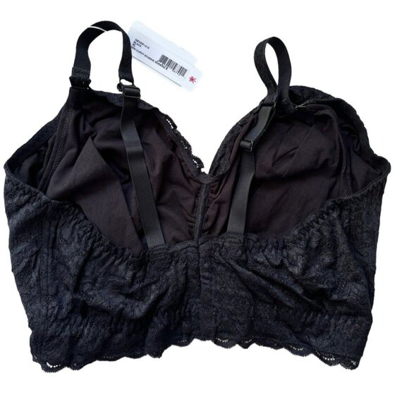 NEW COSABELLA 'Never Say Never' Mommie Soft Nursing Bra XL Curvy Black 1315 - Picture 4 of 6